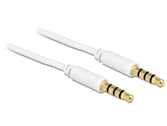 Aux 3.5mm 4-kontaktų garsinis kabelis