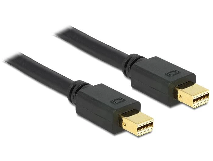 mini DisplayPort laidas su auksuotais jungčių kontaktais