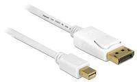 Kabelis Delock DisplayPort Mini – DisplayPort 5m balta (83484)