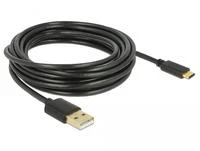Delock kabelis USB 2.0 Type-A kištukas > Type-C™ 2.0 kištukas 4,0 m juodas