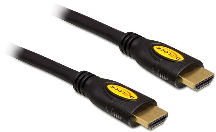 Delock HDMI laidas su auksuotomis jungtimis