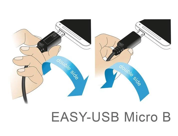 Kabelis USB Delock USB-A - 3 m Juodas (83857)