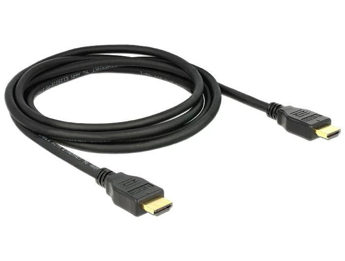 HDMI laidas su auksinėmis jungtimis 2m
