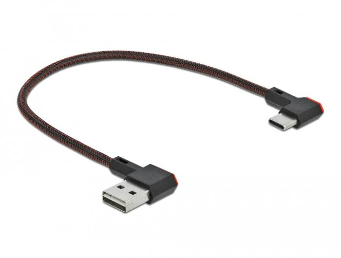 Delock EASY-USB 2.0 kabelis Type-A kištukinis USB Type-C™ kištukas