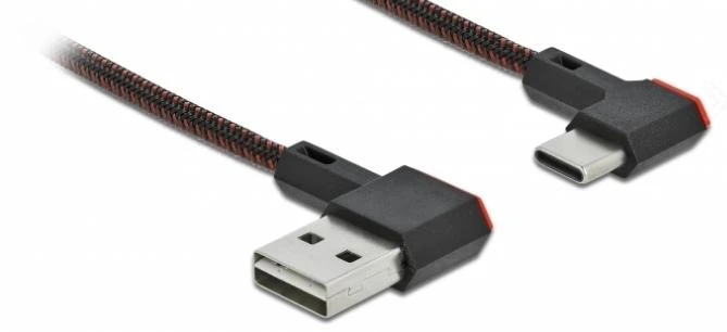 Delock EASY-USB 2.0 kabelis Type-A kištukinis USB Type-C™ kištukas