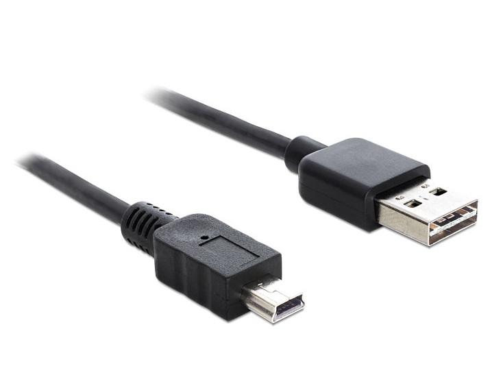 „Delock“ kabelis EASY-USB 2.0 tipo A kištukas > USB 2.0 tipo Mini-B kištukas 2 m