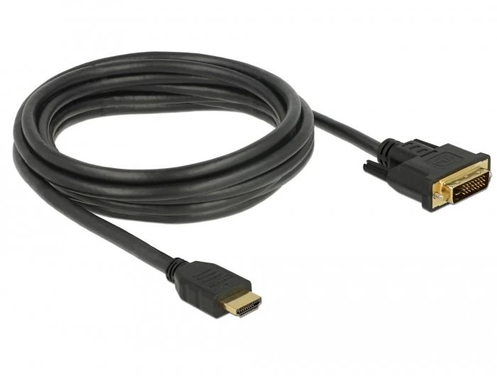 HDMI į DVI-D 3 metrų ilgio kabelis