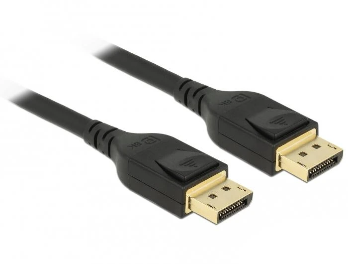 Delock DisplayPort kabelio jungtys su 8K žymėjimu