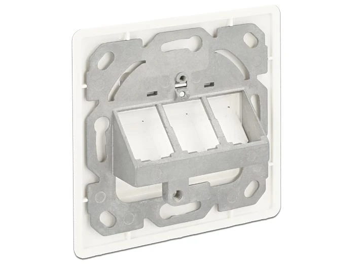 Delock 86194 - RJ-45 - Sidabrinis,Baltas - 80 mm - 25.8 mm - 80 mm