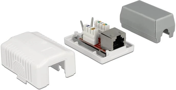Delock tinklo lizdas 1xRJ45 LSA Cat.6A