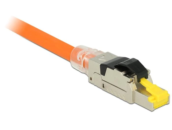 Delock RJ45 kištuko lauko mazgas Cat.6A metalinis