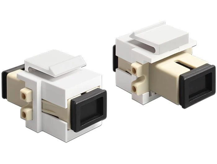 SC Simplex Keystone adapterių pora