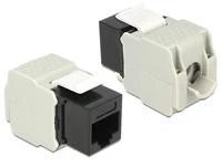 Delock Keystone RJ45 lizdas > LSA Cat.6 UTP be įrankių