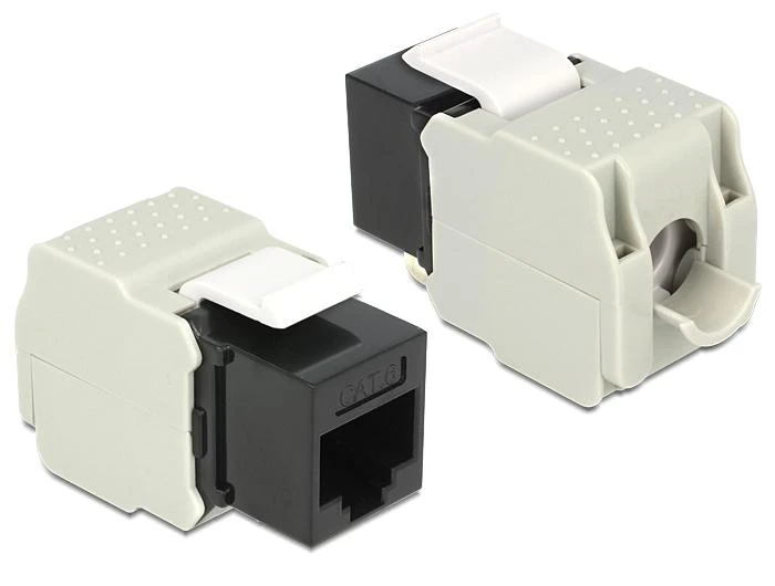 Delock Keystone RJ45 lizdas > LSA Cat.6 UTP be įrankių