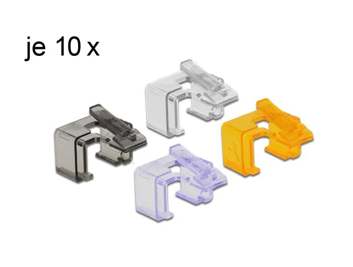 Sonstige Delock tinklo RJ45 remonto segtukas 40 vnt. rinkinys 2