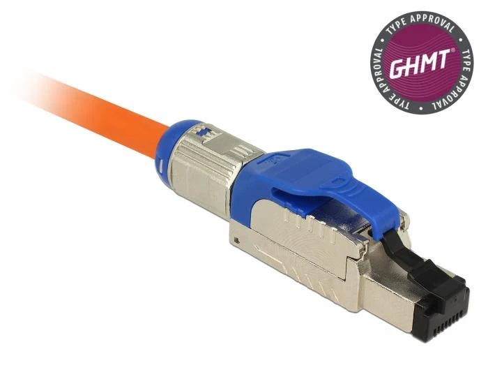 Delock Delock tinklo kištukas RJ-45 8P8C ekranuotas montavimas be įrankių kat.8