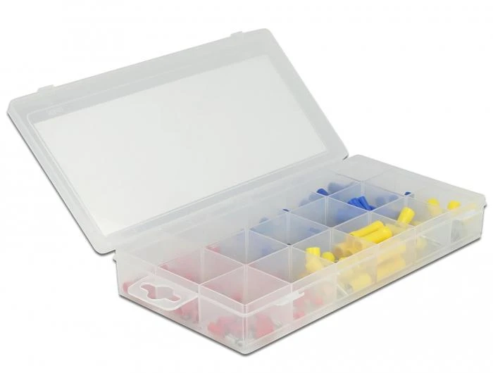 Procesorius Delock Kabelverbinder Sortiment Box 170-teilig farbig