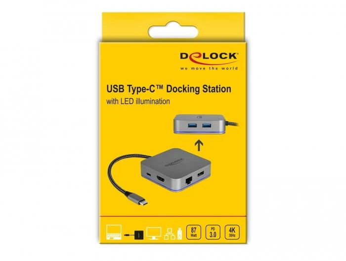 Delock USB-C stotelės pakuotė