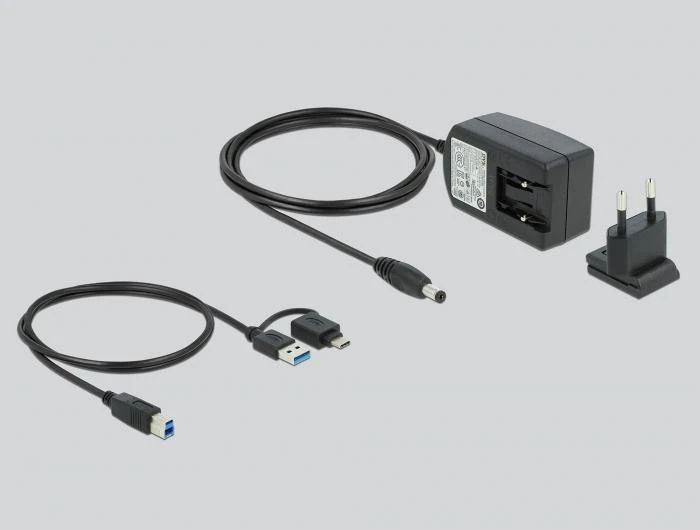Delock USB prijungimo stotis Dual HDMI Full HD / USB 3.2 / LAN / garso
