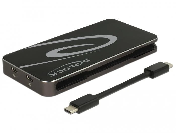 „Delock 4K Dock“ USB-C stotis / replikatorius (87773)