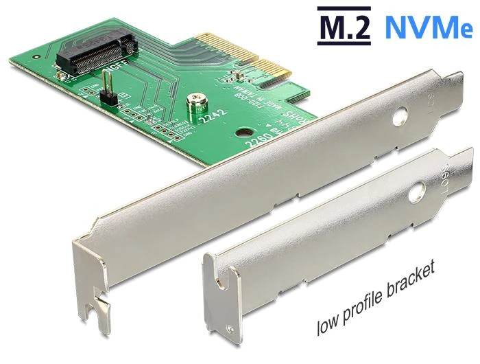 DELOCK PCIe x4 > 1 x M.2 NGFF