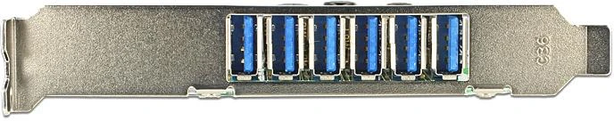 Kontroleris Delock PCIE 2.0 x1 – 7x USB 3.0 (89377)