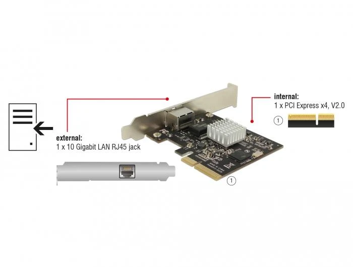„DeLOCK 89654“, PCIe, RJ-45, PCIe 2.0, „Tehuti TN4010“, 20 Gbit/s, „Windows 10“, „Windows 10 Education“, „Windows 10 Education x64“, „Windows 10 Enterprise“, „Windows 10“...