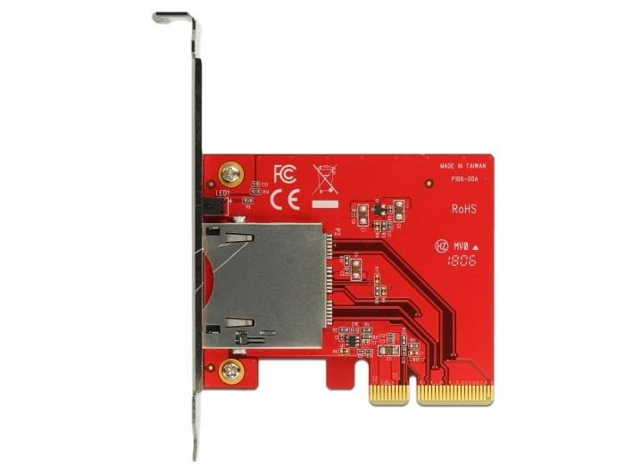 „Delock Karta PCI-E“ su 1x išoriniu CFexpress/XQD lizdu (91748)