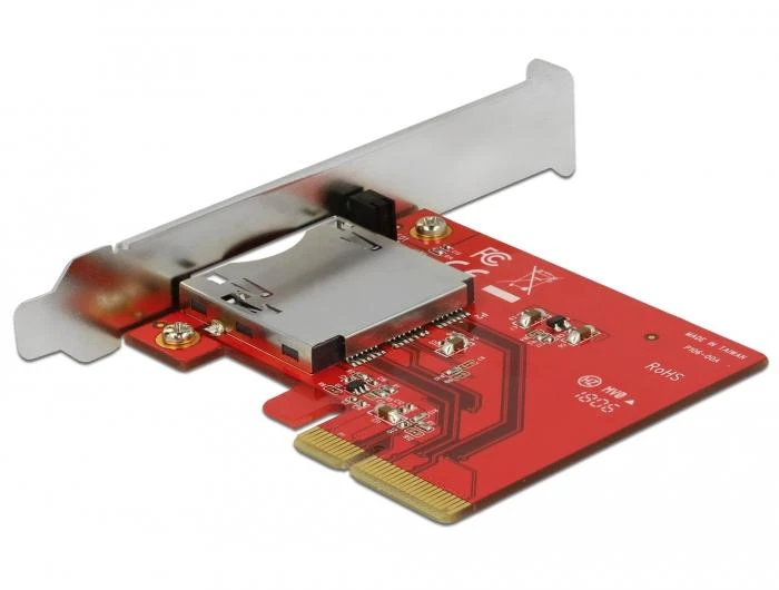 „Delock Karta PCI-E“ su 1x išoriniu CFexpress/XQD lizdu (91748)