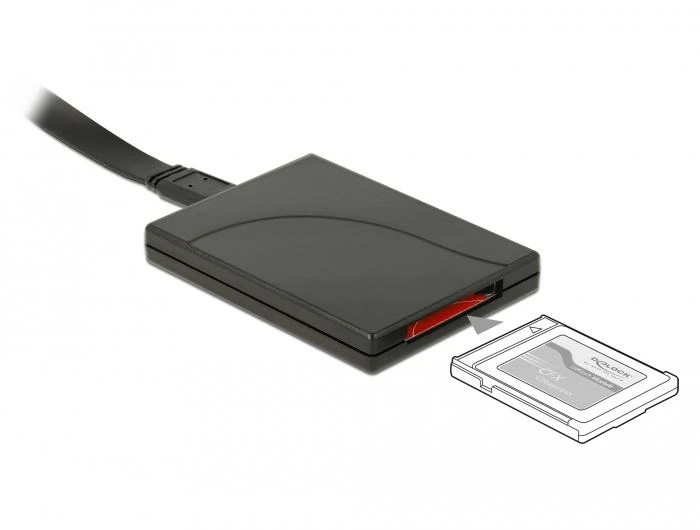 DELOCK USB-C 3.1 GEN 2 CFAST NVME KORTELĖS SKAITYtuvas (10 GB/S)
