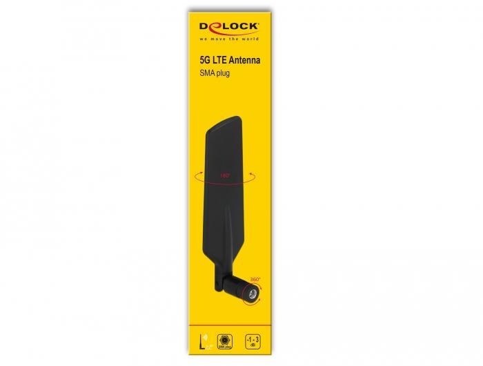 Antena Delock Delock Antena LTE 1 - 3 dBi SMA