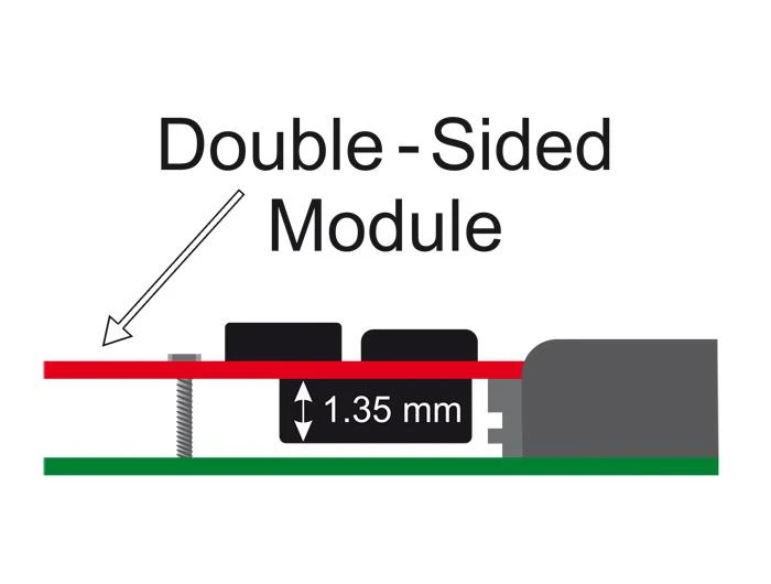 DELOCK Converter SATA 22 Pin > M.2 NGFF