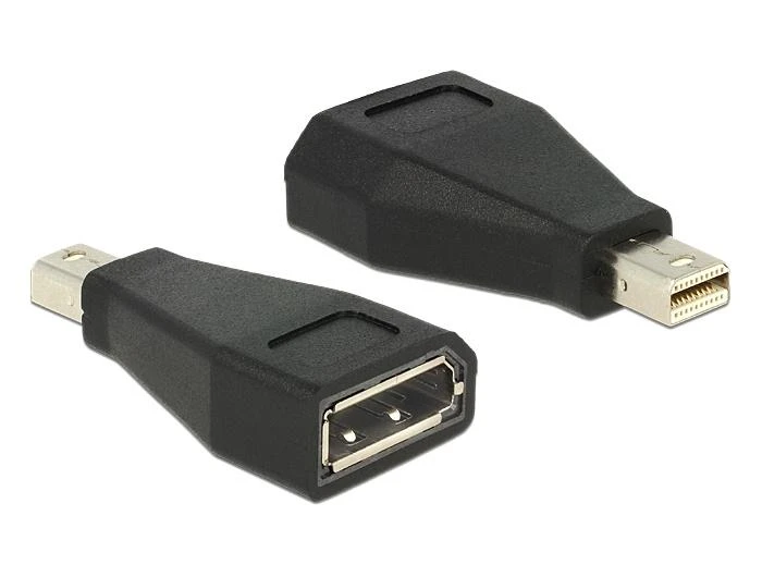 Du Delock mini Displayport jungties adapteriai