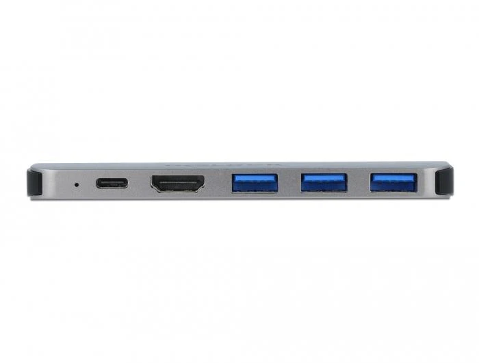 Delock MacBook stotelė: šoninių jungčių panelė