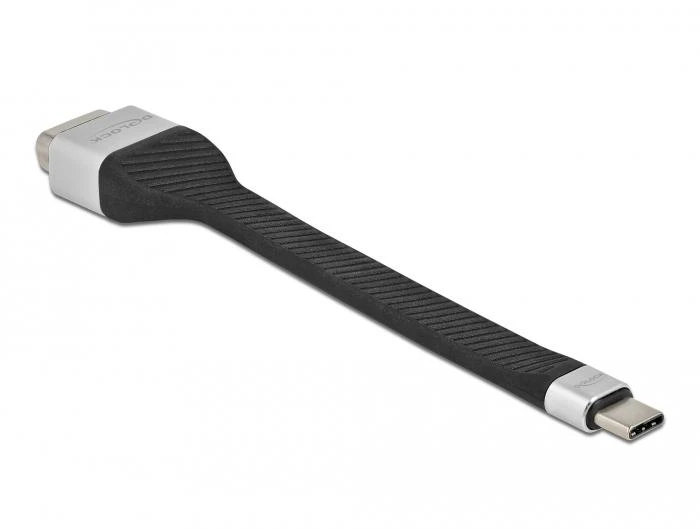 Delock FPC juostinis kabelis USB Type-C™ į VGA (DP Alt režimas) 13 cm