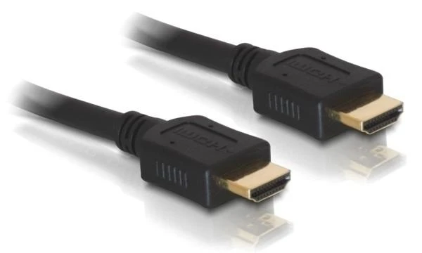 HDMI kabelio jungtys su auksiniais antgaliais