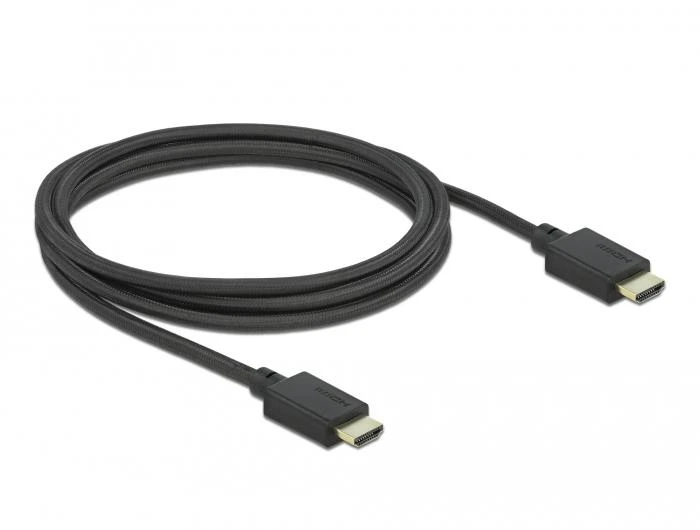 HDMI laidas su tekstiline danga