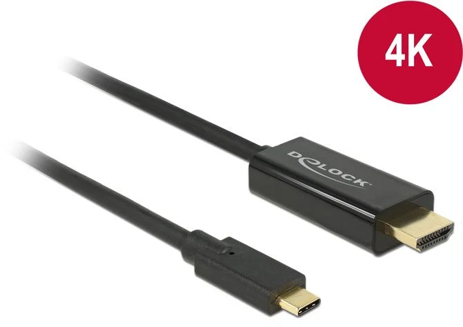 USB-C į HDMI kabelis su 4K žyma