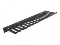 Delock kabelio laikiklis 325 x 90 mm, skirtas tvirtinti prie sienos juodas