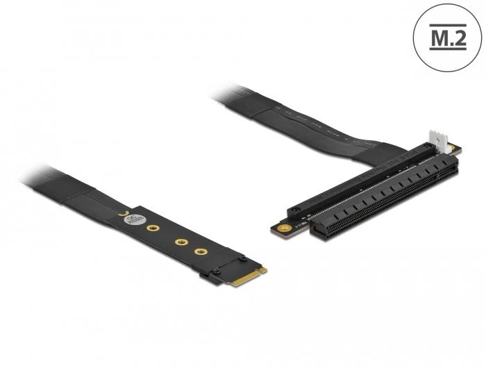 Delock M.2 į PCIe adapteris su lanksčiu laidu