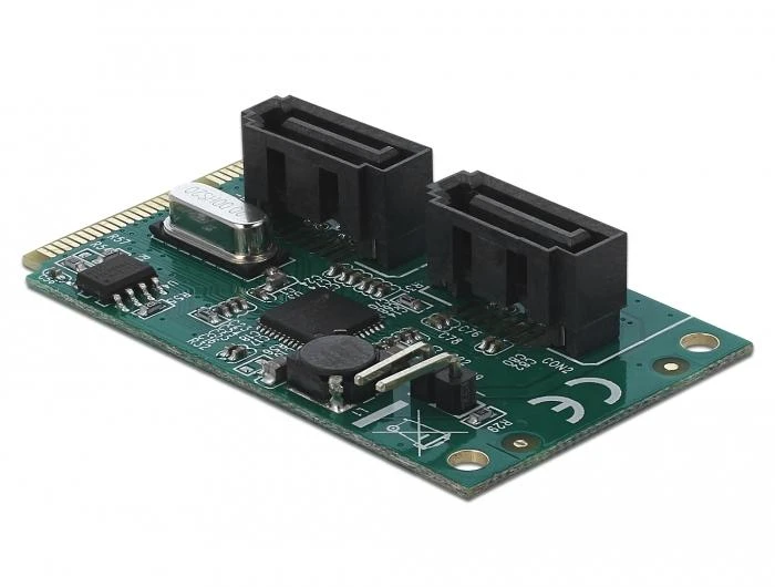 KARTA MINI PCIE->2X SATA 6GB/S RAID DELOCK