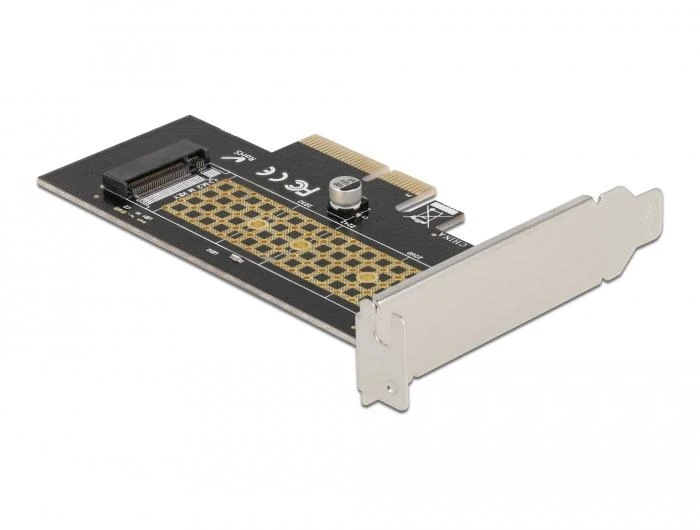 Delock karta PCI Express x4 - 1x M.2 Key M NVME vidinis žemo profilio skydelis
