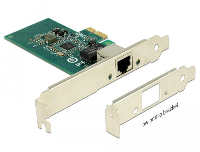 DeLOCK PCIe > 1 x Gigabit LAN, LAN-Adapteris