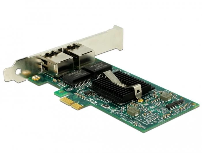 DeLOCK PCIe > 2 x Gigabit LAN, LAN-Adapteris
