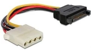 Kabelis Delock 60115 SATA-MOLEX M/F 12cm