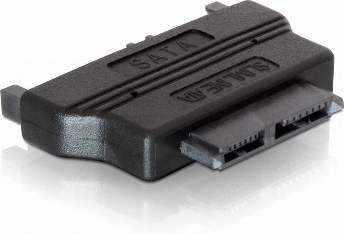 DELOCK Adapteris SATA 22pin vyriškas > Plonas SATA moteriškas 13pin