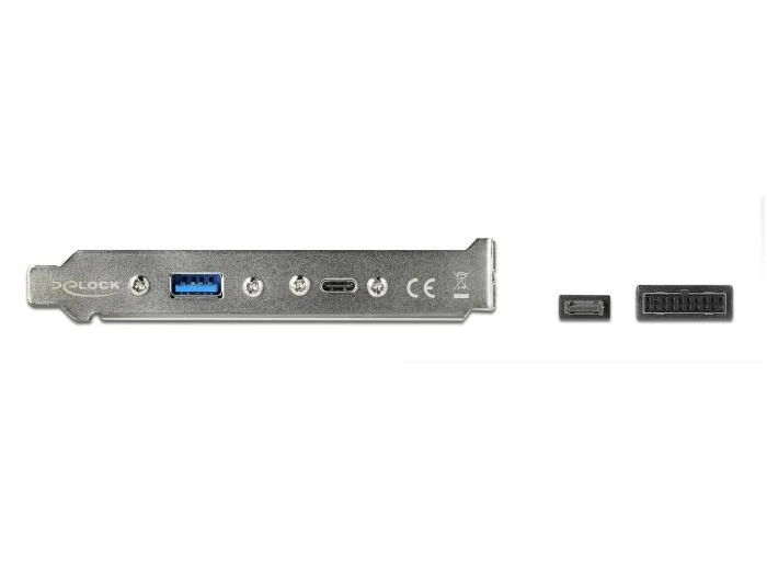 „Delock USB 3.1 Track“ 1 x USB Type-C™ ir 1 x USB Type-A prievadas