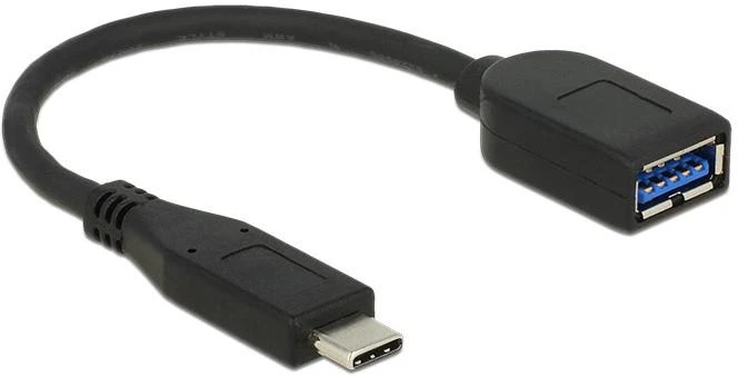 Delock adapteris USB 3.1 Gen 2 USB Type-C™ vyriškas > USB Type-A, 10 cm