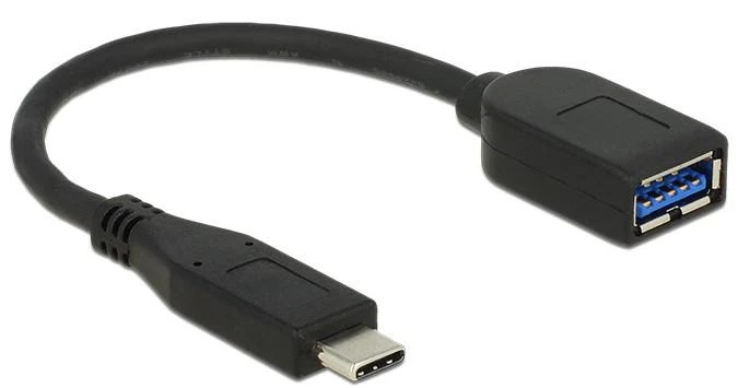 Delock adapteris USB 3.1 Gen 2 USB Type-C™ vyriškas > USB Type-A, 10 cm
