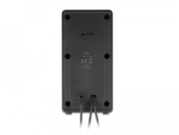 Kompiuterio kolonėlės Delock Stereo 2.0 PC kolonėlė mit 3,5 mm Klinkenstecker und USB Stromversorgung